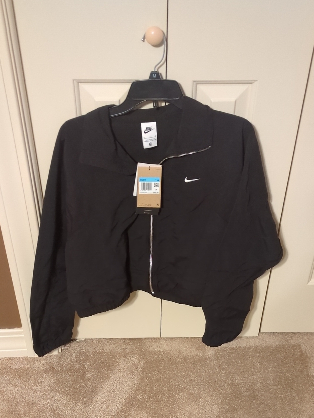 Nike Women's Sportswear Everything Wovens Repel UV Protection Jacket Medium NWT
